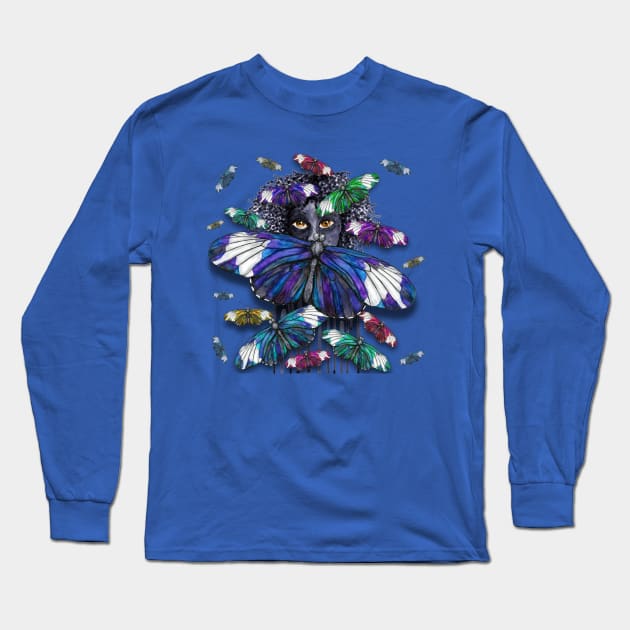 Strange butterflies Long Sleeve T-Shirt by Bwiselizzy